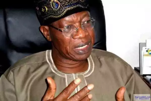 "Why Buhari Had To Abandon Some Of His Campaign Promises" - Lai Muhammed